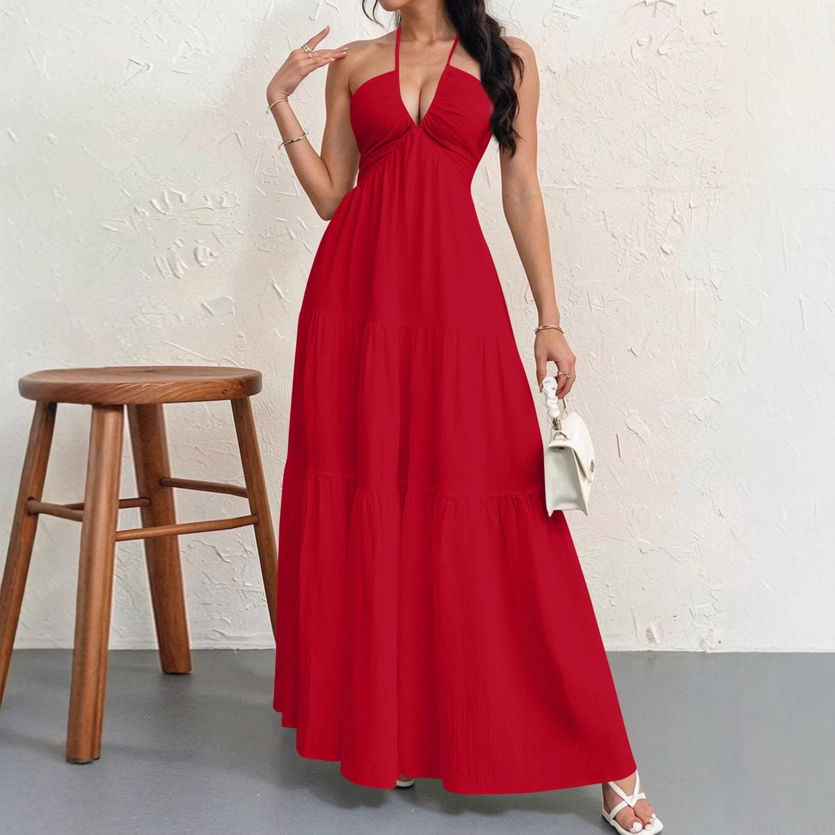 Halter Maxi Dress