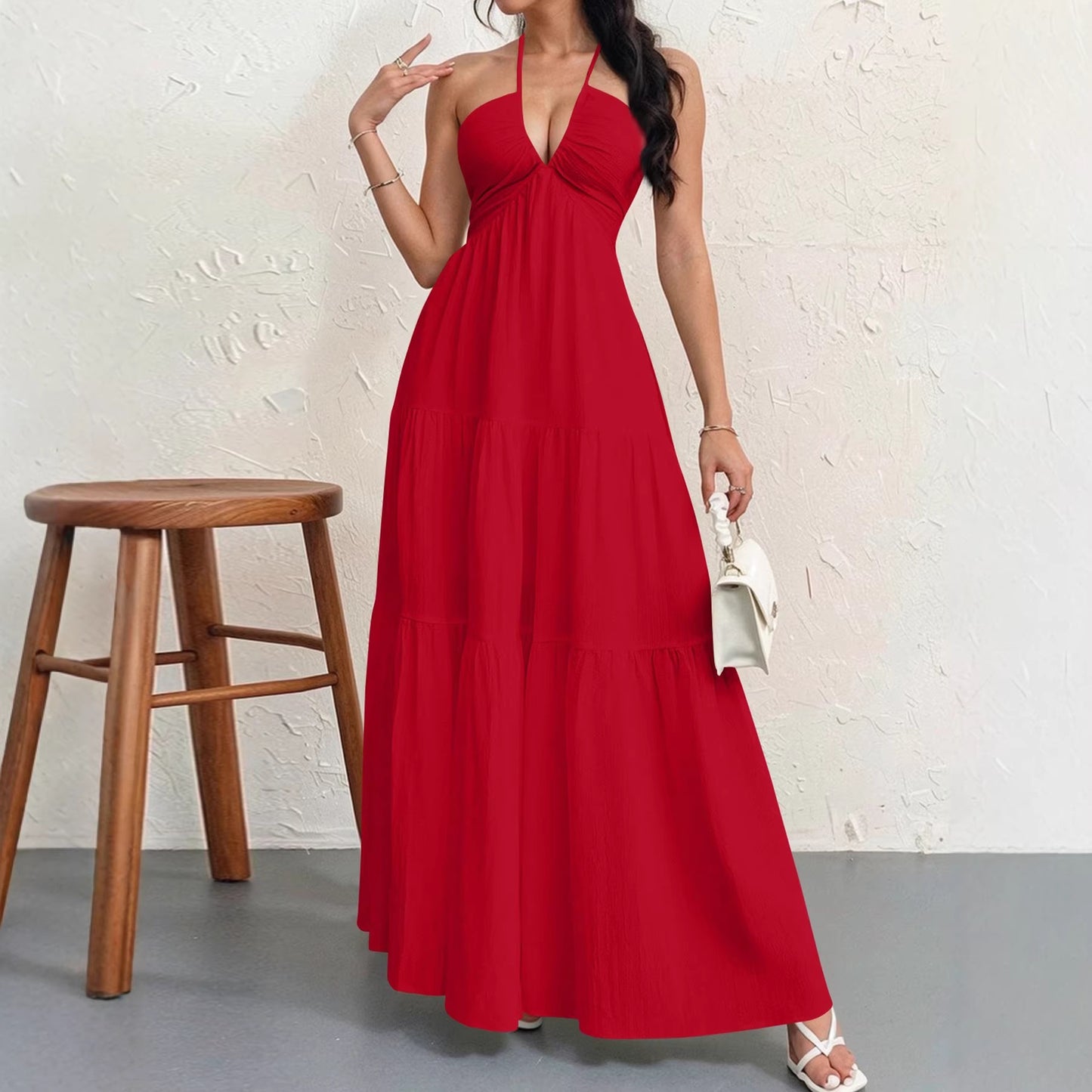 Halter Maxi Dress