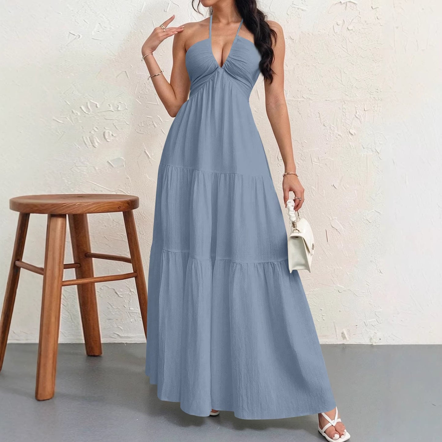 Halter Maxi Dress